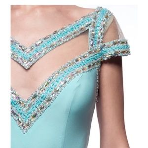 Light Blue Evening Gown